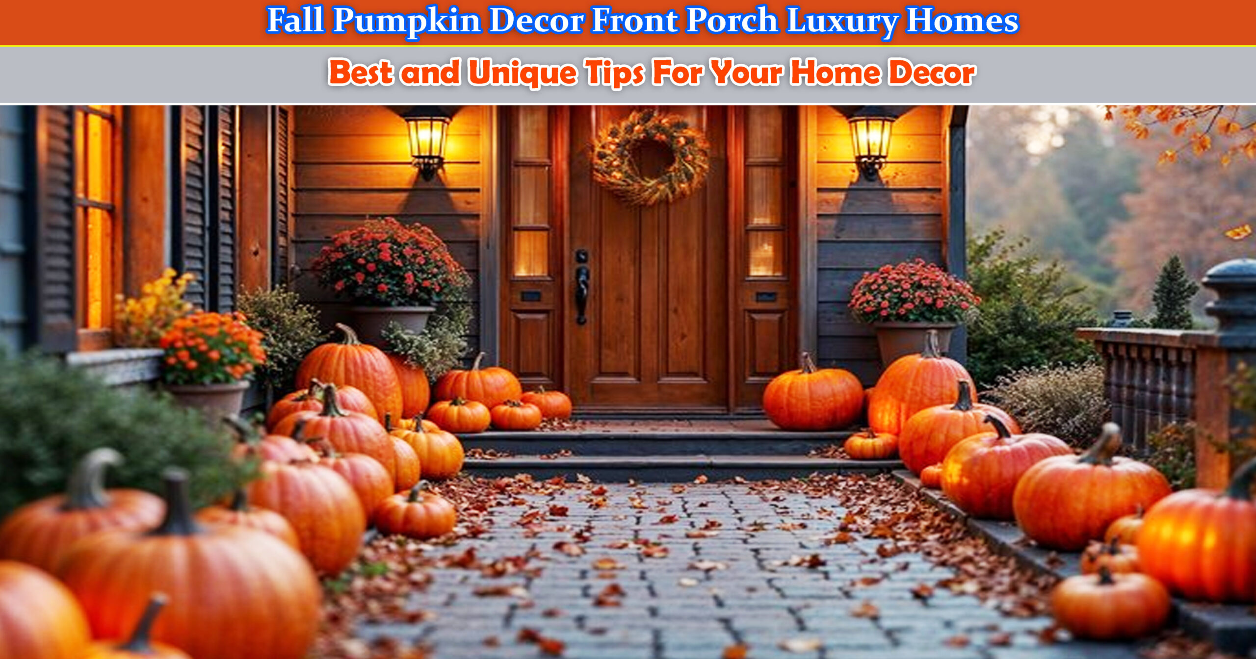 Pumpkin Decor